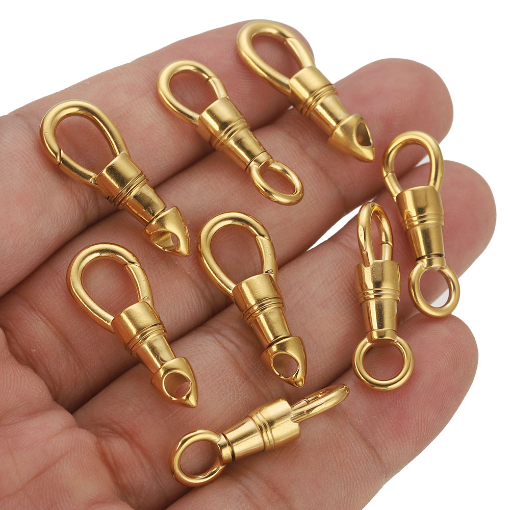Jewelry Making Essentials - 2 teile/los Edelstahl Tasche Schlüssel Kette