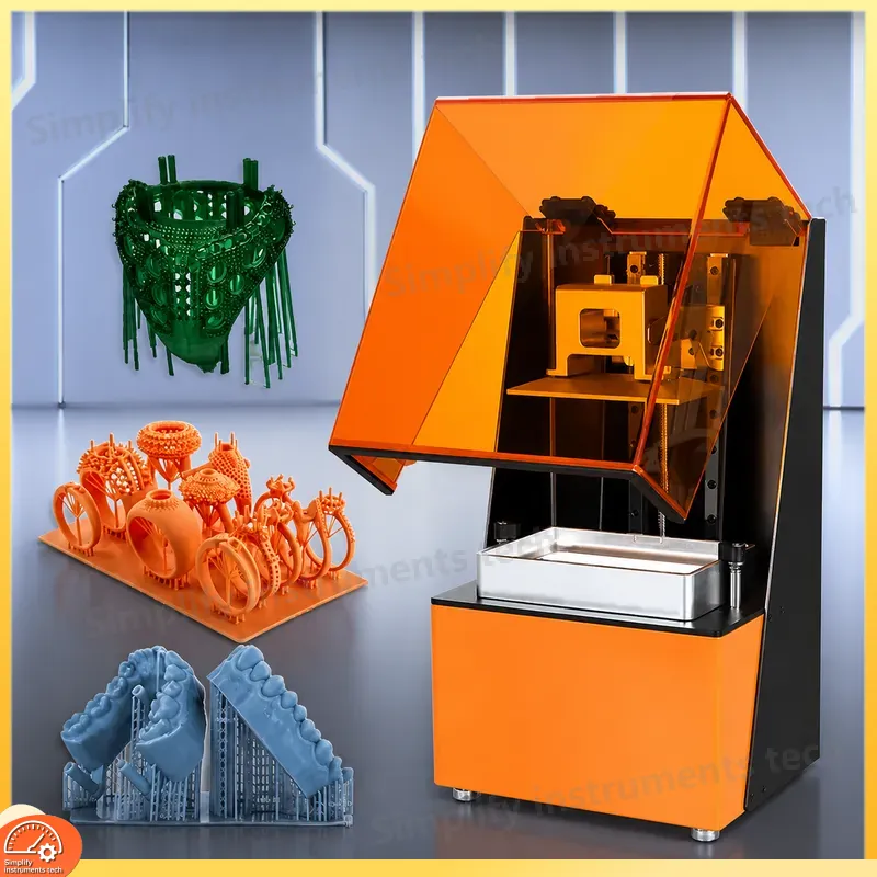 Jewelry Making With 3D Printer - Hochpräziser LCD 3D-Drucker für Harzschmuckherstellung, Schnell
