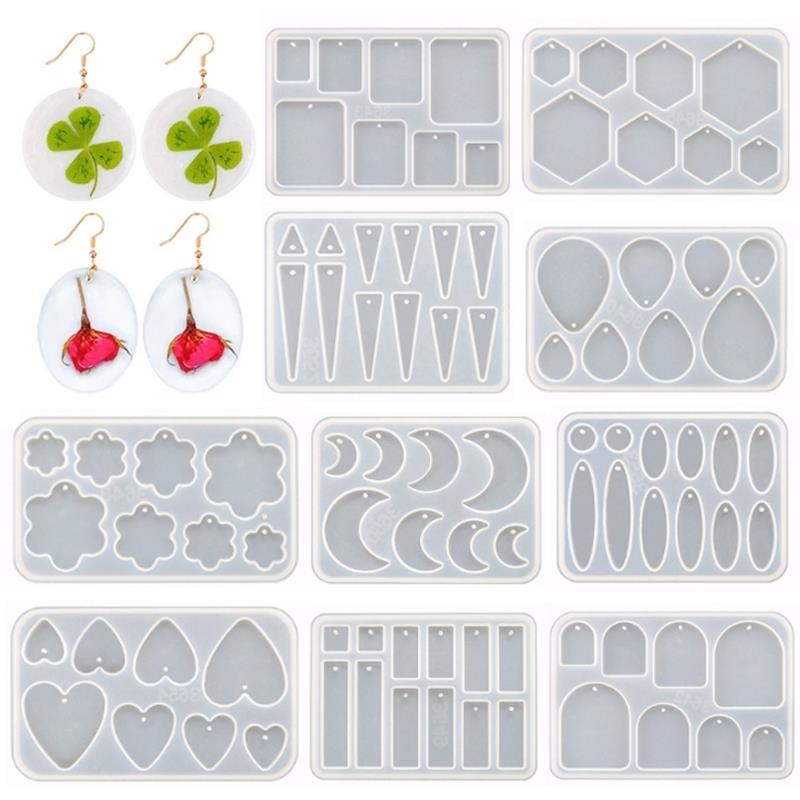 Jewelry Making Degree - Silikon Ohrring Form Ohrring Harz Form