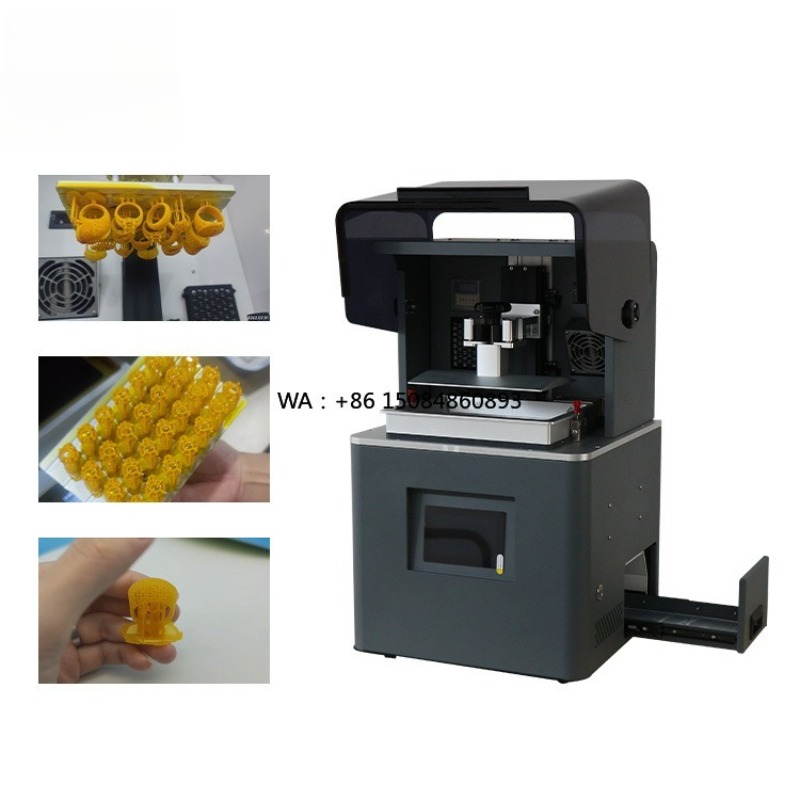 Jewelry Making With 3D Printer - Hochgeschwindigkeits-Gießharz-DLP-3D-Drucker für professionelle Gold- und Silberschmuckherstellung,