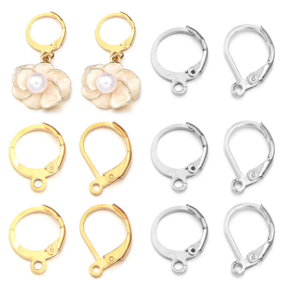 Jewelry Making Essentials - 20 teile/los Edelstahl Ohr Haken Runde