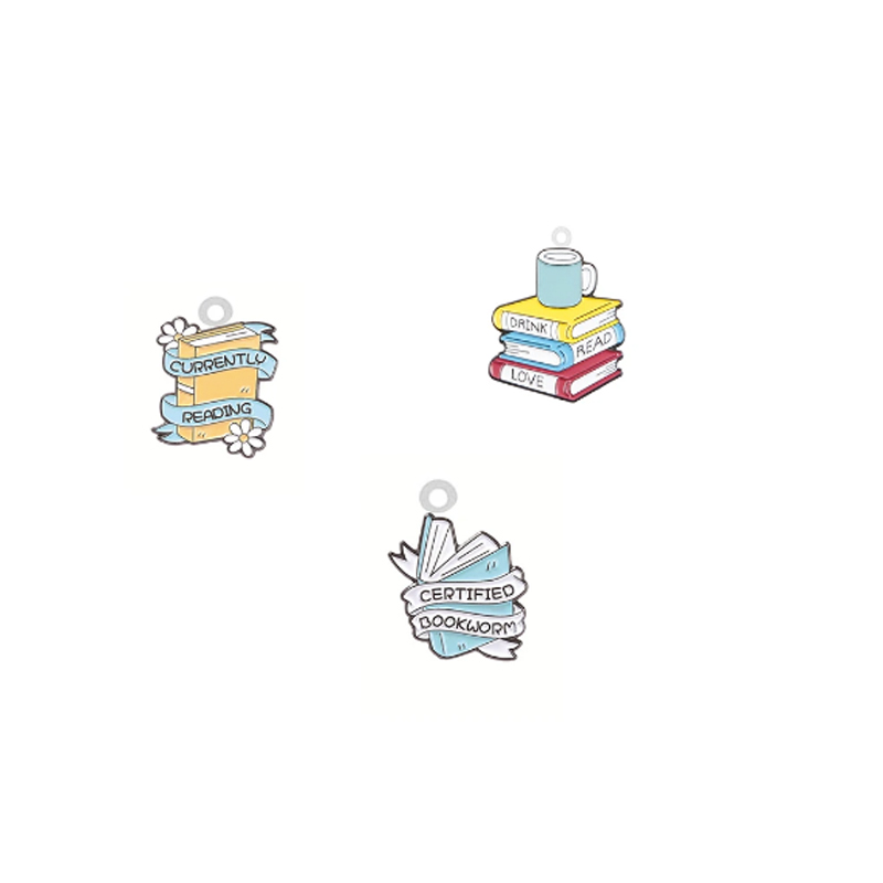 Jewelry Making Books - Acryl-Bücher-Charms für die Schmuckherstellung, Schüler, Schule,