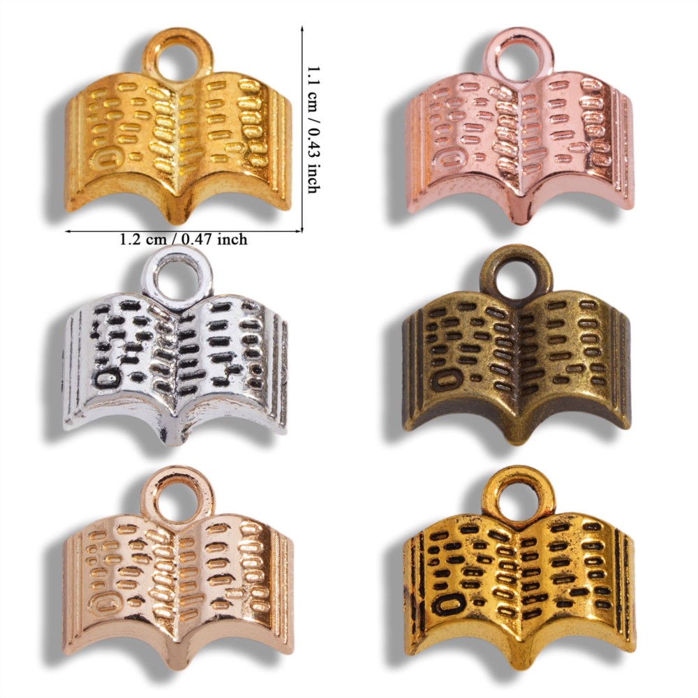 10/20/100 Stück Charms, offene – Jewelry Making Books Bewertung und Preis