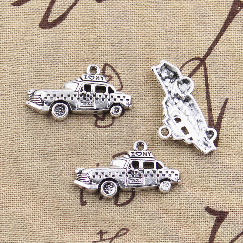 8 Stück Charms New York Taxi A – Jewelry Making York Bewertung und Preis