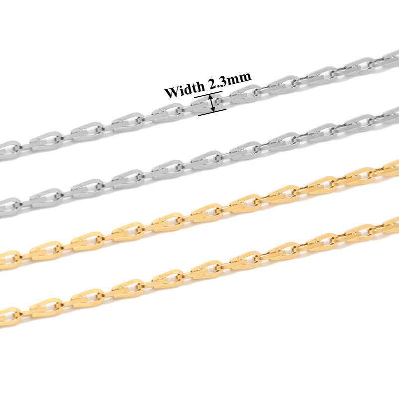 1 Meter Edelstahl Rolo Kabel K – Jewelry Making Paris Bewertung und Preis