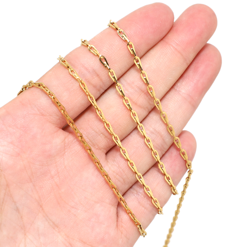 1 Meter Edelstahl Rolo Kabel K – Jewelry Making Paris Bewertung und Preis