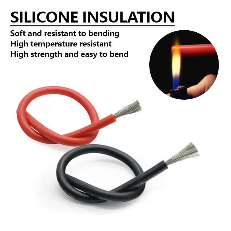 Gelbe weiche Silikonkautschukd – Wire 22 Gauge Copper Bewertung und Preis