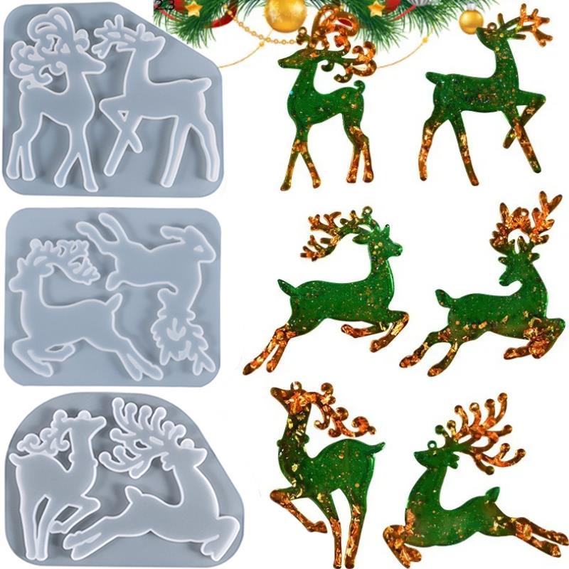 Weihnachten Elch Epoxidharz Fo – Jewelry Making Degree Bewertung und Preis