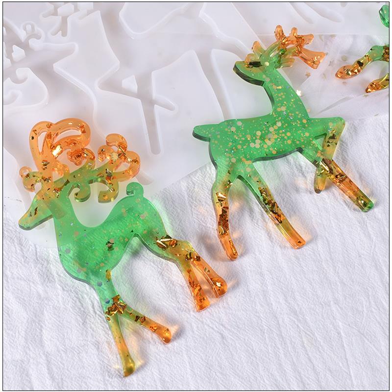 Weihnachten Elch Epoxidharz Fo – Jewelry Making Degree Bewertung und Preis