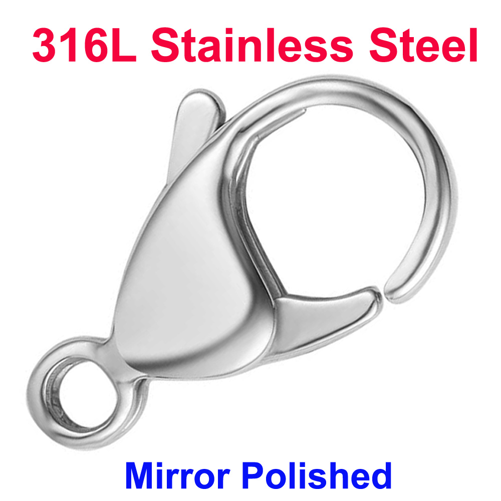 20/30/40 316L Edelstahl-Karabi – Jewelry Making Gold Bewertung und Preis