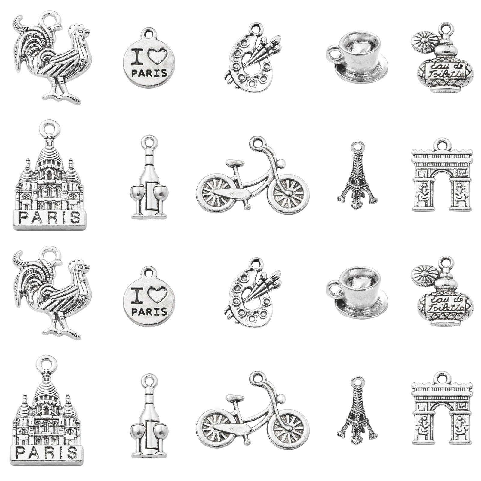 PandaHall 100 Stück 10 Stile A – Jewelry Making Paris Bewertung und Preis