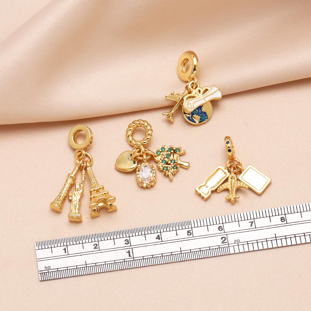 OCESRIO Emaille World Travel A – Jewelry Making Paris Bewertung und Preis