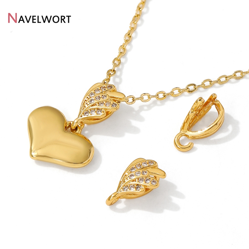 18K vergoldeter Messing-Anhäng – Jewelry Making Gold Bewertung und Preis