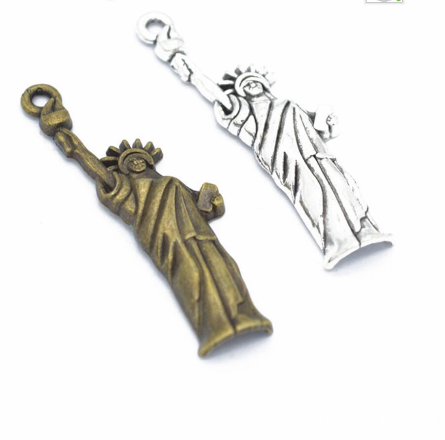 5 Stück Charms Freiheitsstatue – Jewelry Making York Bewertung und Preis