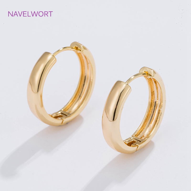 6 Größen vergoldete Kreisohrri – Jewelry Making Gold Bewertung und Preis