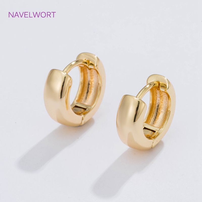 6 Größen vergoldete Kreisohrri – Jewelry Making Gold Bewertung und Preis