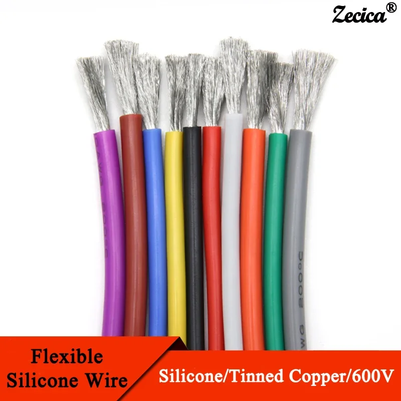 1M/5M Hitzebeständiges Kabel 3 – Wire 22 Gauge Copper Bewertung und Preis