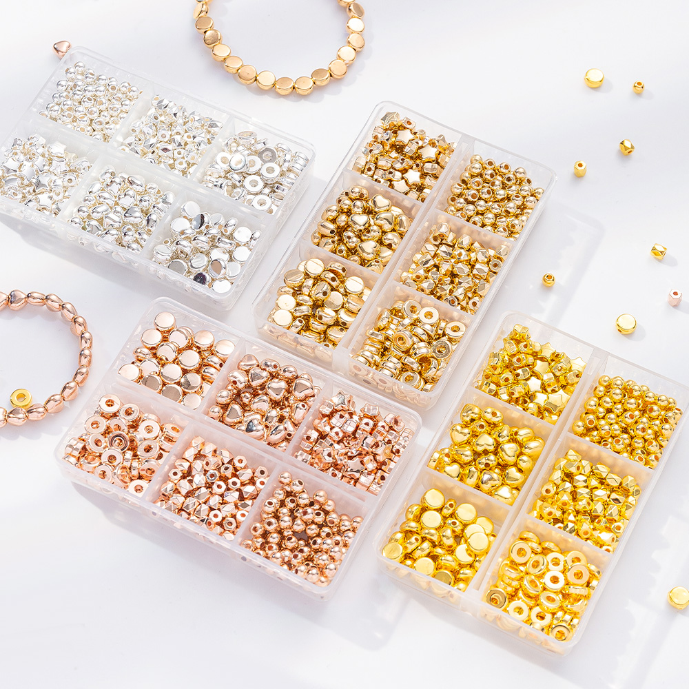6-teiliges 4-Farben-CCB-Abstan – Jewelry Making Diy Kit Bewertung und Preis