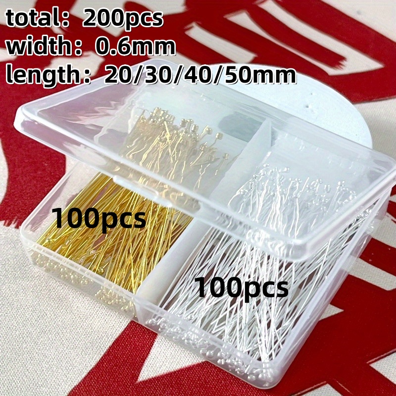 200 Stück Kupfer-Kugelschreibe – Jewelry Making Diy Kit Bewertung und Preis