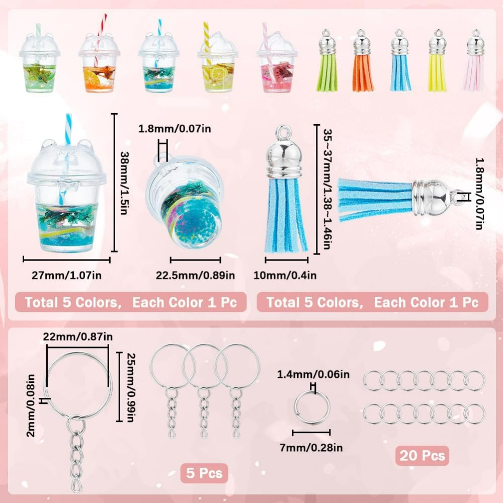 35 Stück DIY 5 Sets Bubble Tea – Jewelry Making Diy Kit Bewertung und Preis