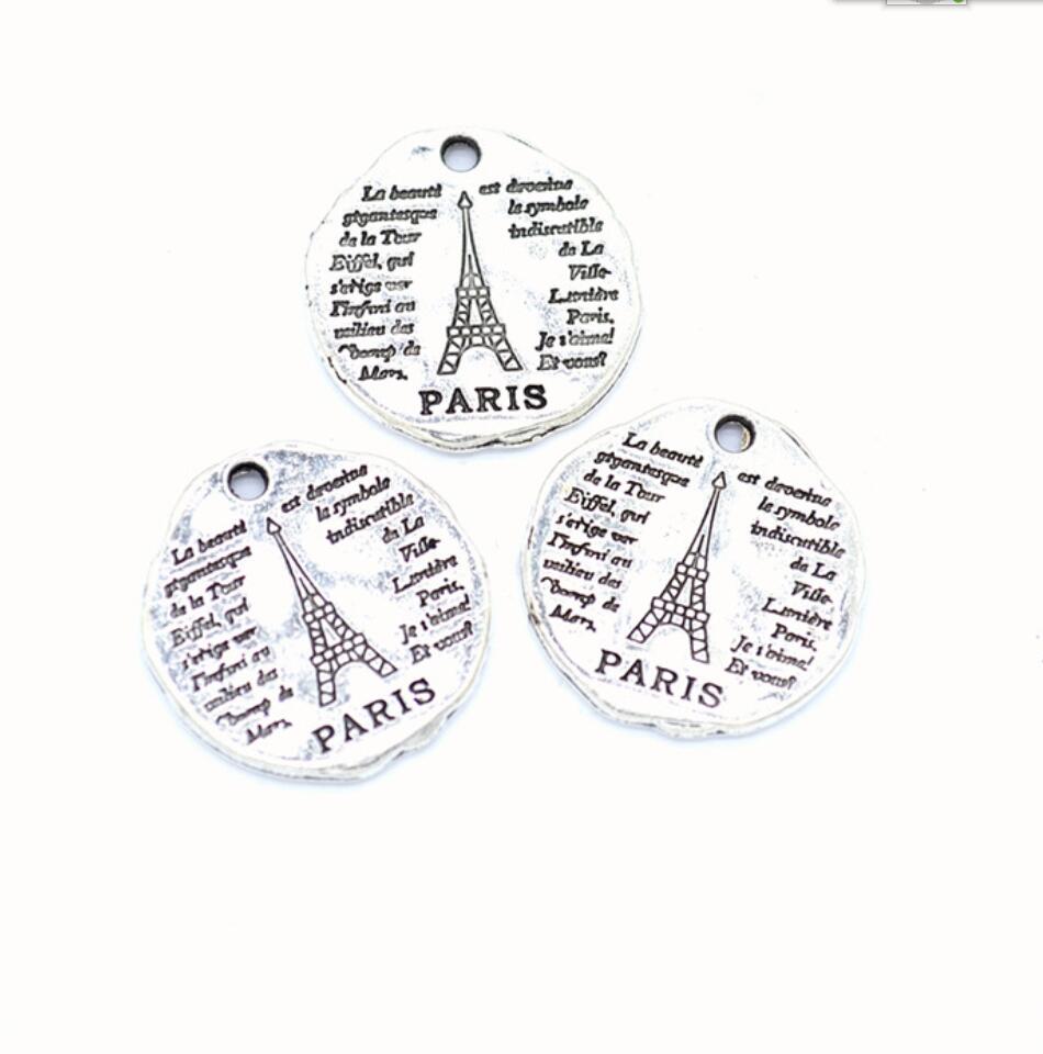 5 Stück Charms Paris Eiffeltur – Jewelry Making Paris Bewertung und Preis