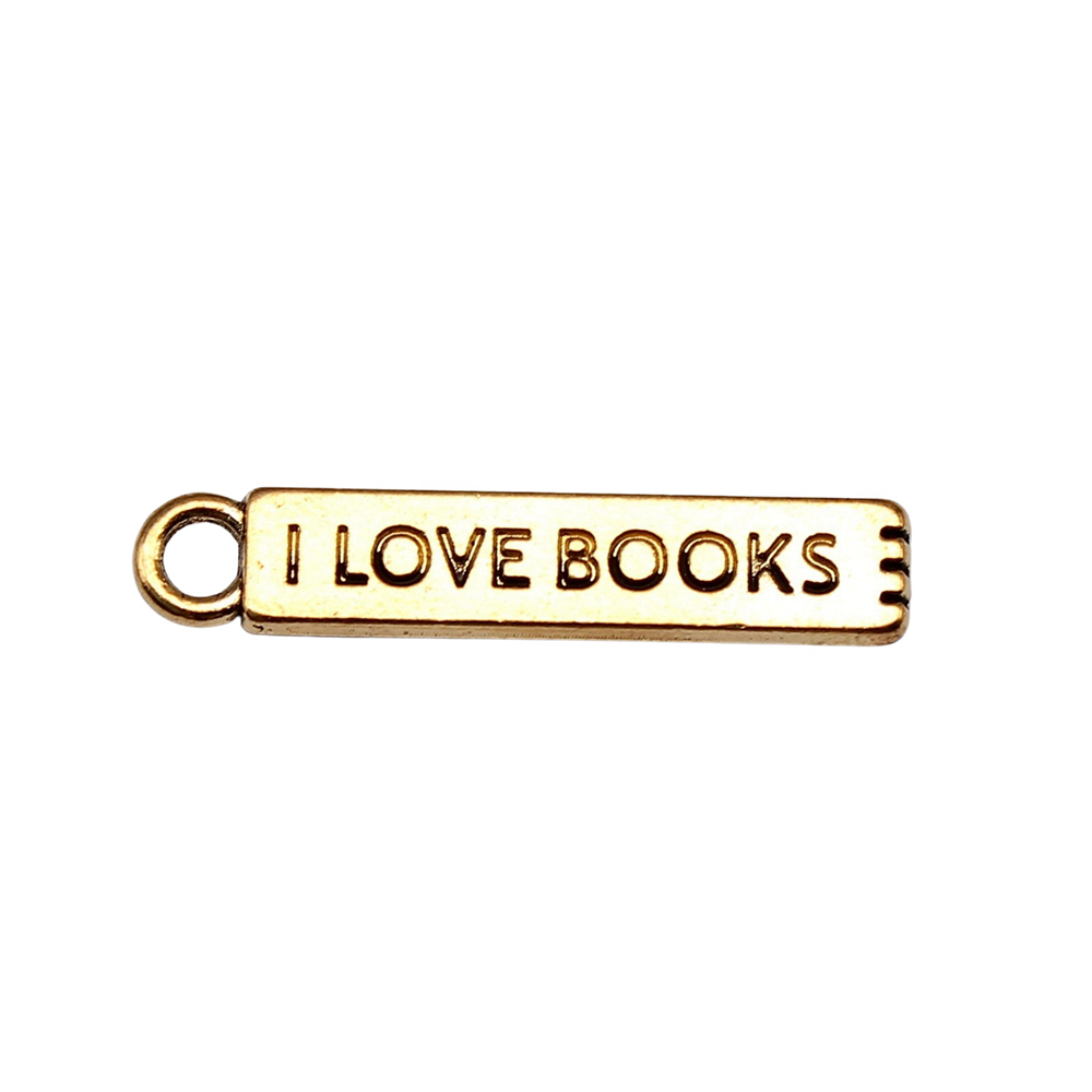 20 teile/los ich liebe Bücher  – Jewelry Making Books Bewertung und Preis