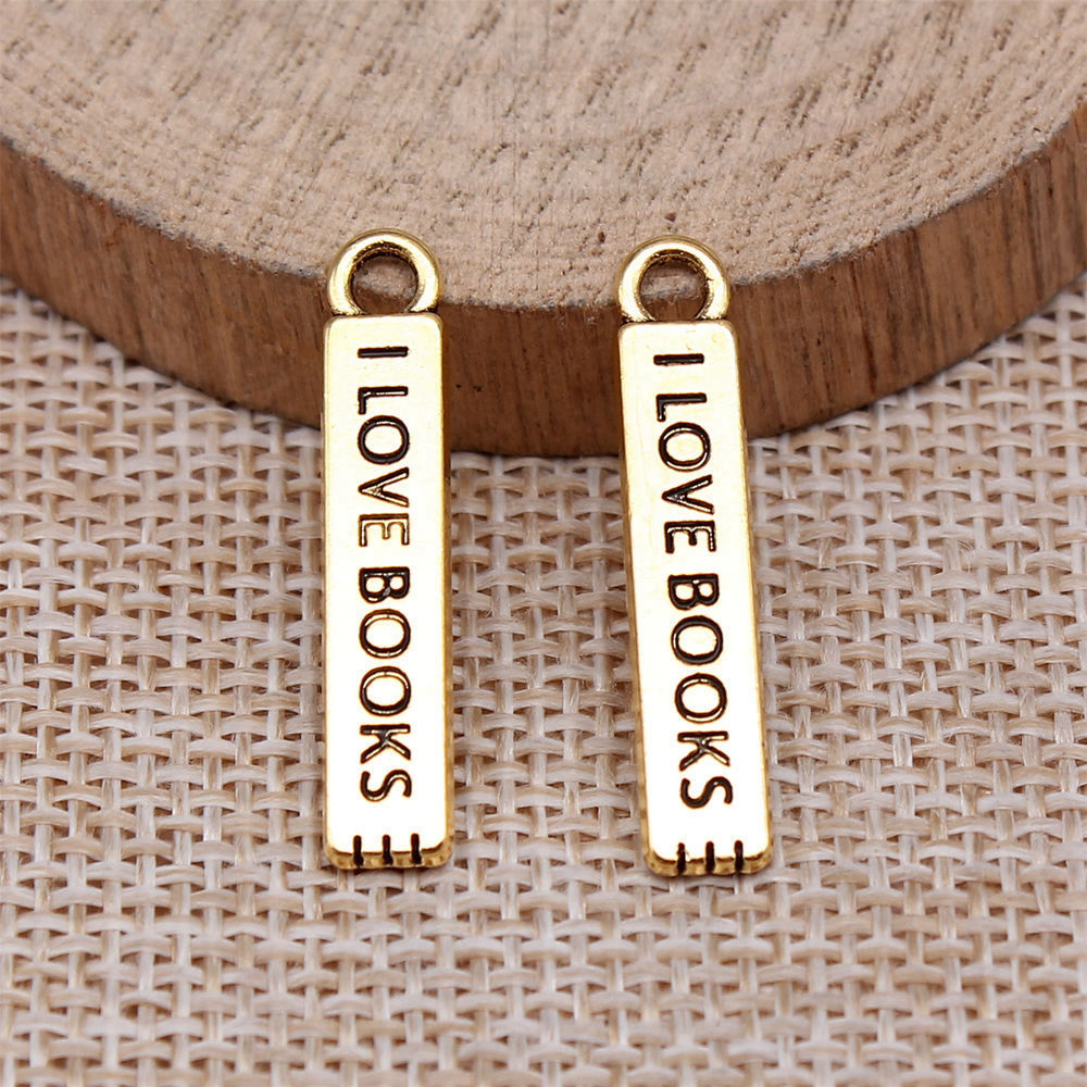 20 teile/los ich liebe Bücher  – Jewelry Making Books Bewertung und Preis