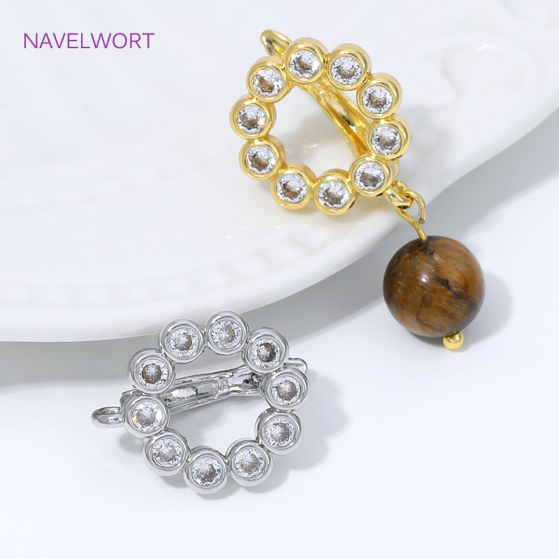 18K Vergoldete Fächerförmige B – Jewelry Making Essentials Bewertung und Preis