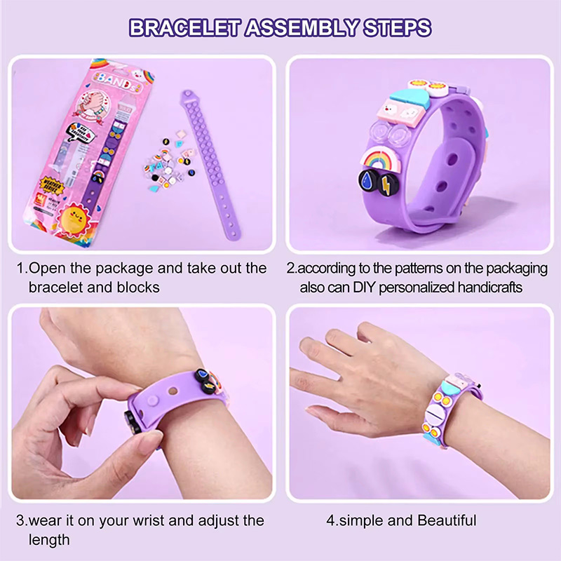 6 Teile/satz Kinder Bausteine  – Jewelry Making Diy Kit Bewertung und Preis