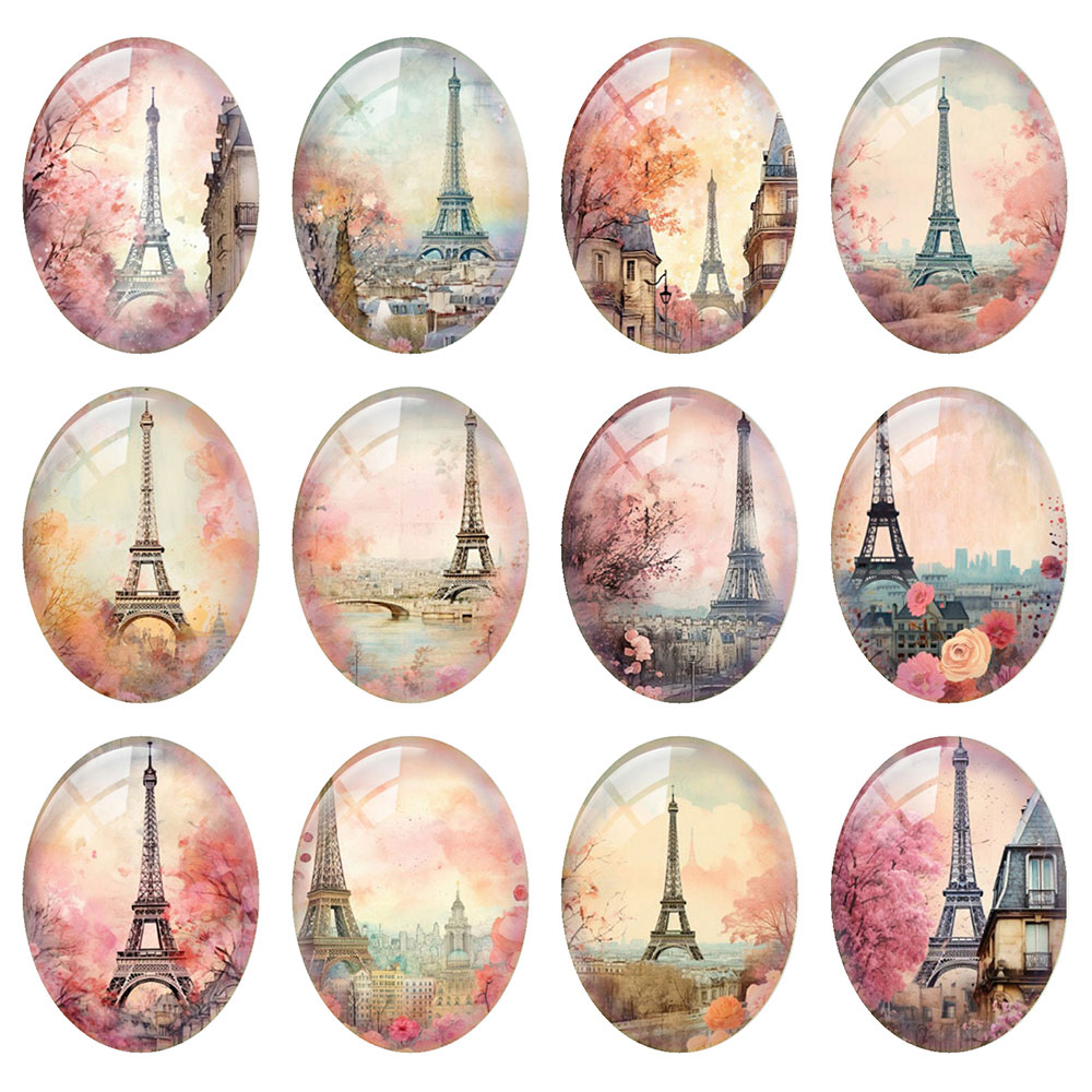 Zufällig gemischte runde/ovale – Jewelry Making Paris Bewertung und Preis