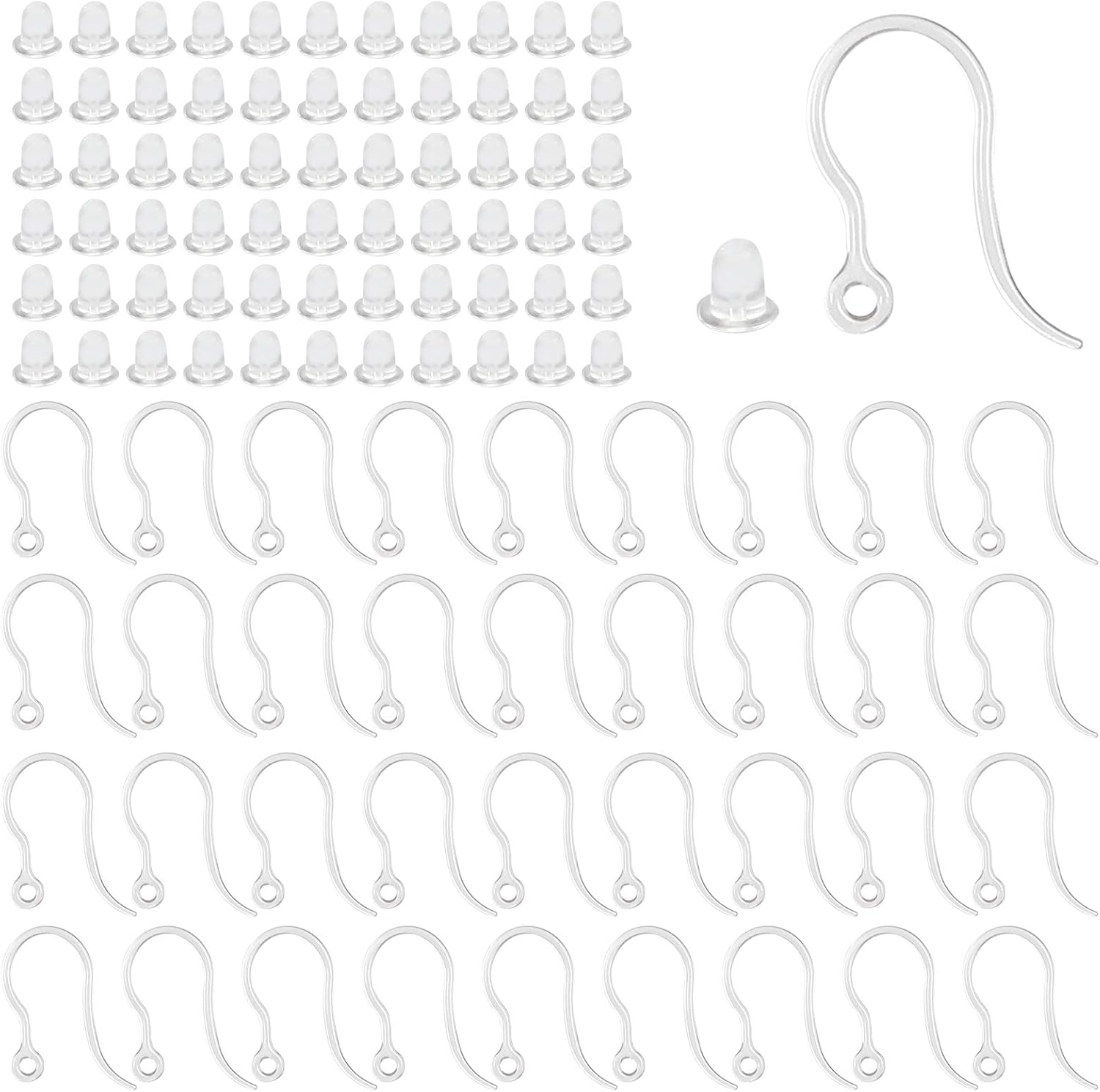 40 Stück durchsichtige Kunstst – Jewelry Making Essentials Bewertung und Preis