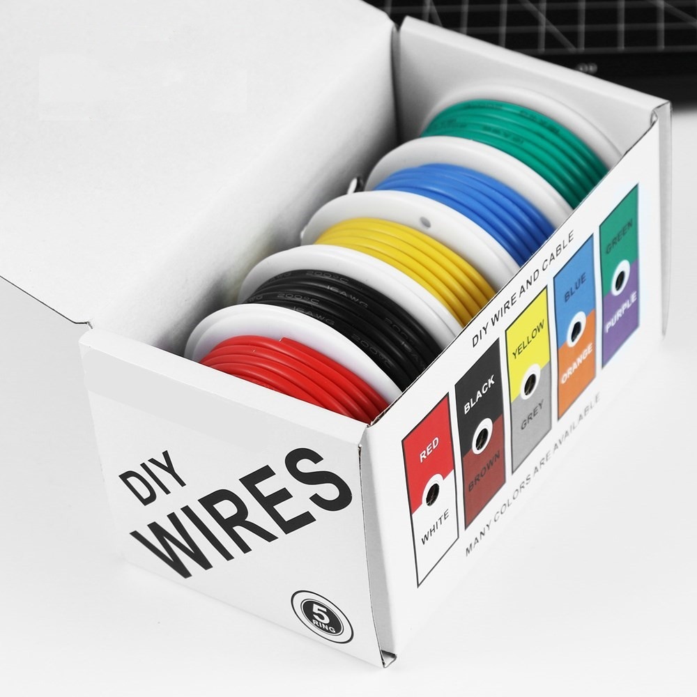 20–24 AWG Elektrodraht, flexib – Wire 22 Gauge Copper Bewertung und Preis