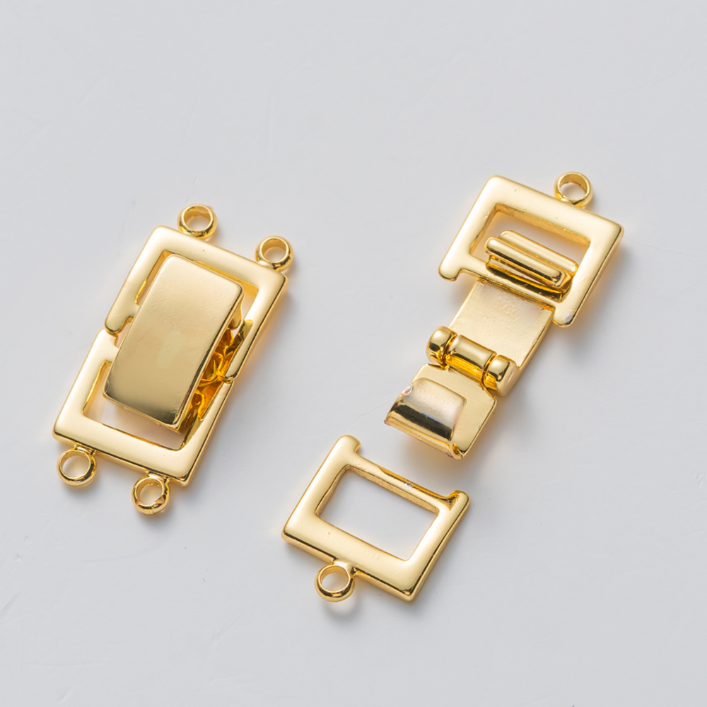 2 Stück 14K vergoldeter geschi – Jewelry Making Gold Bewertung und Preis