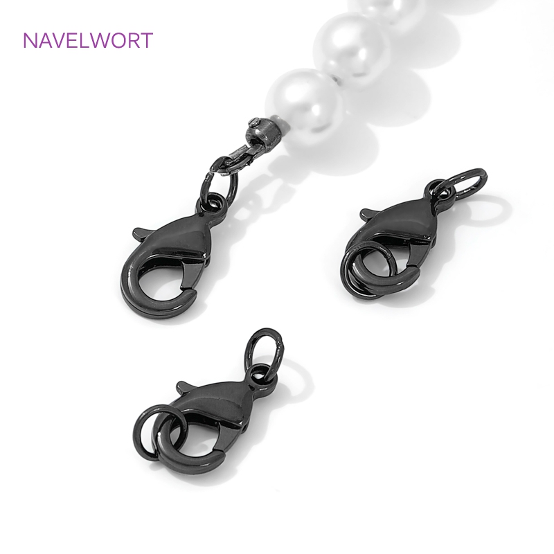 Schwarzer Messing-Karabinerver – Jewelry Making Essentials Bewertung und Preis