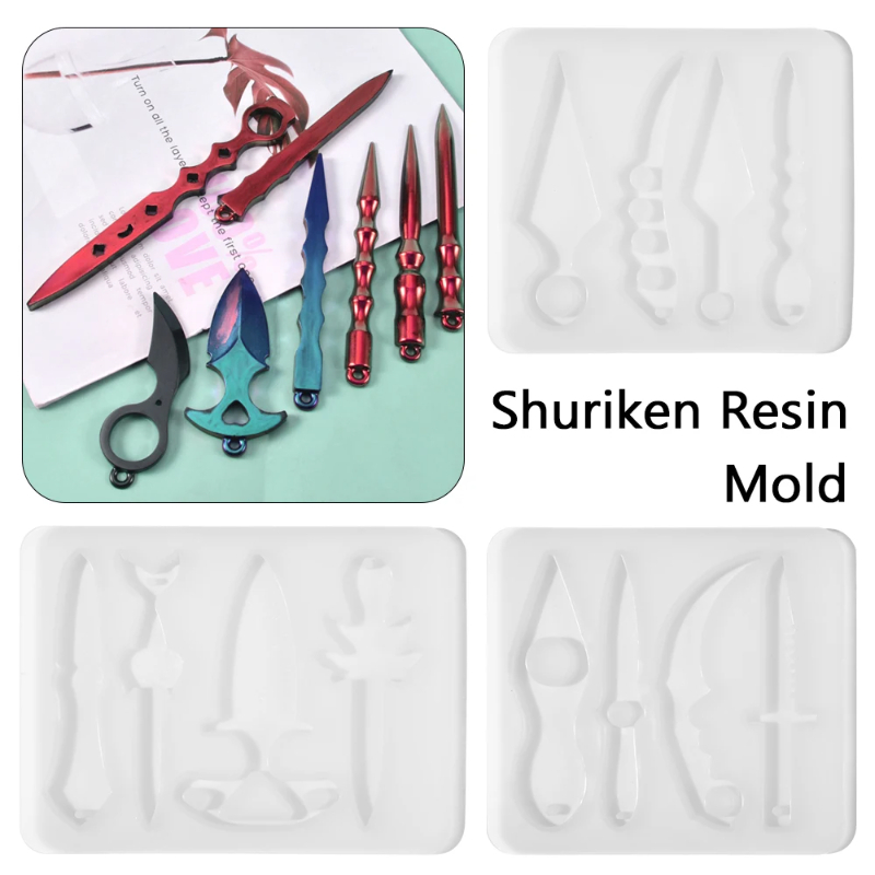 Shuriken Ninja Stern Silikonfo – Jewelry Making Degree Bewertung und Preis