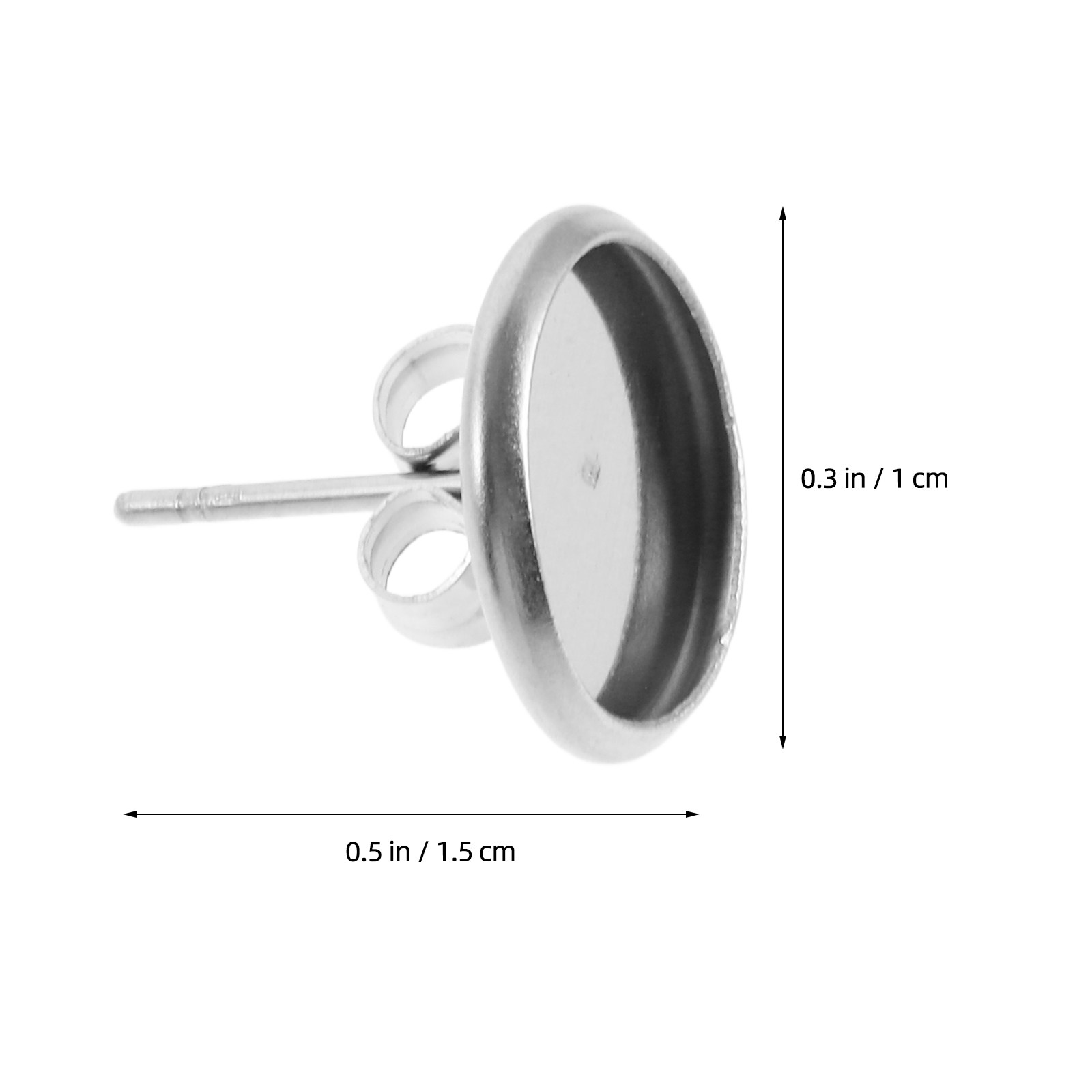 20 Stück Metall-Ohrring-Basen, – Jewelry Making Gemstones Bewertung und Preis